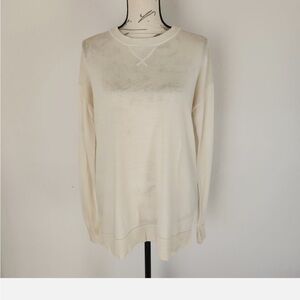 NWT Icebreaker Cool-Lite Wool Crewneck Sweater with textured knit